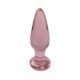 Rose Pink Crystal Anal Plug