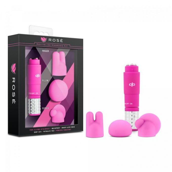 Rose Revitalize Massage Kit - Pink