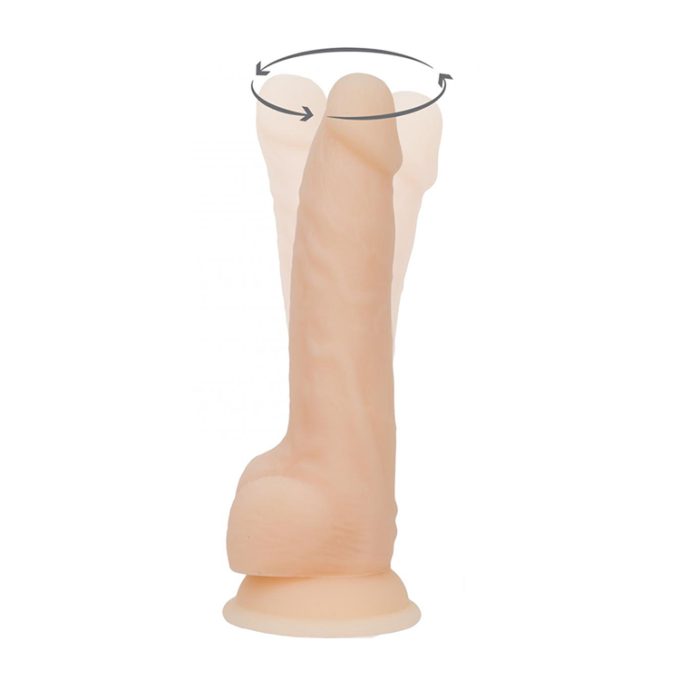 Naked Addiction 7-Inch Rotating Vibrating Dildo