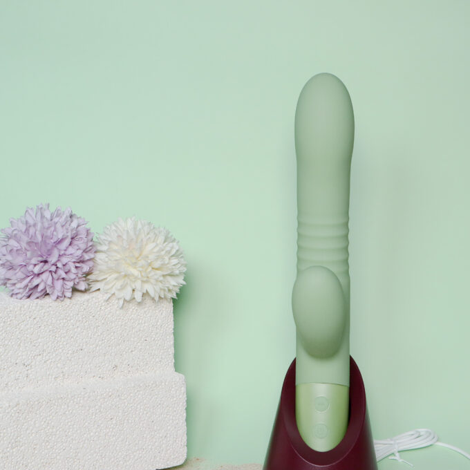 Hailey Thrusting Rabbit Vibrator