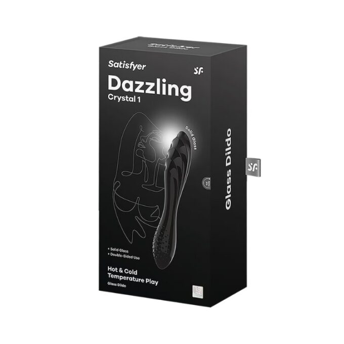 Satisfyer Dazzling Crystal Glass Dildo