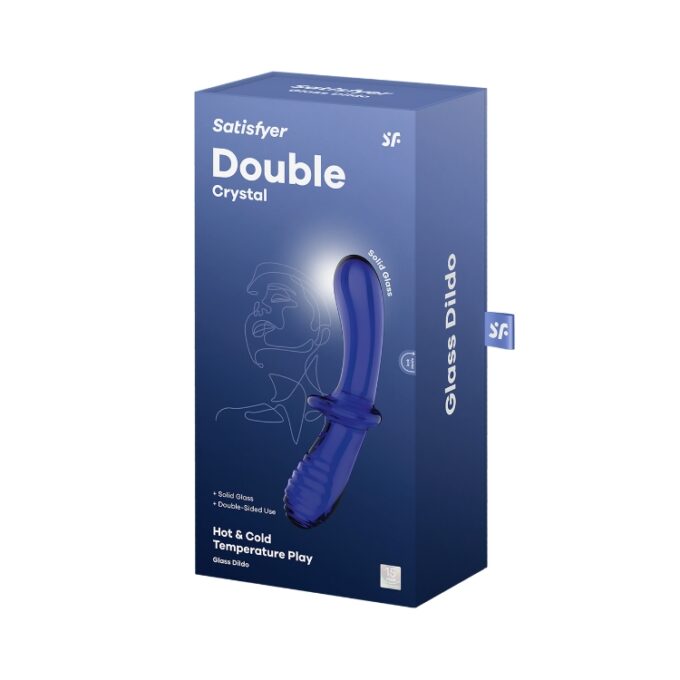 Satisfyer Double Crystal Glass Dildo