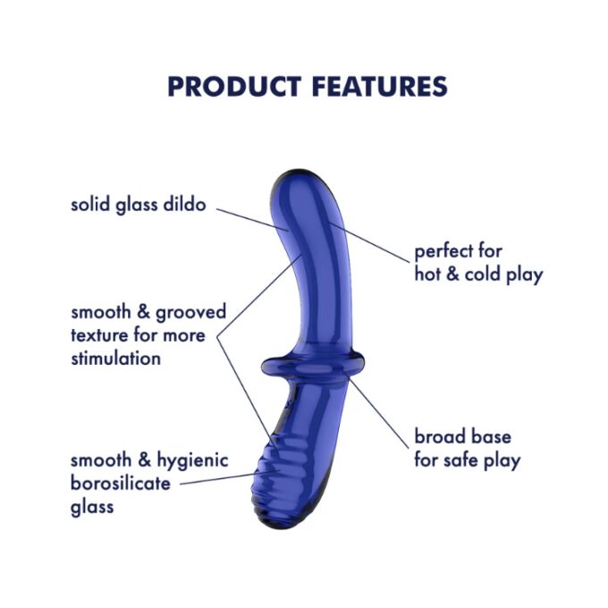 Satisfyer Double Crystal Glass Dildo