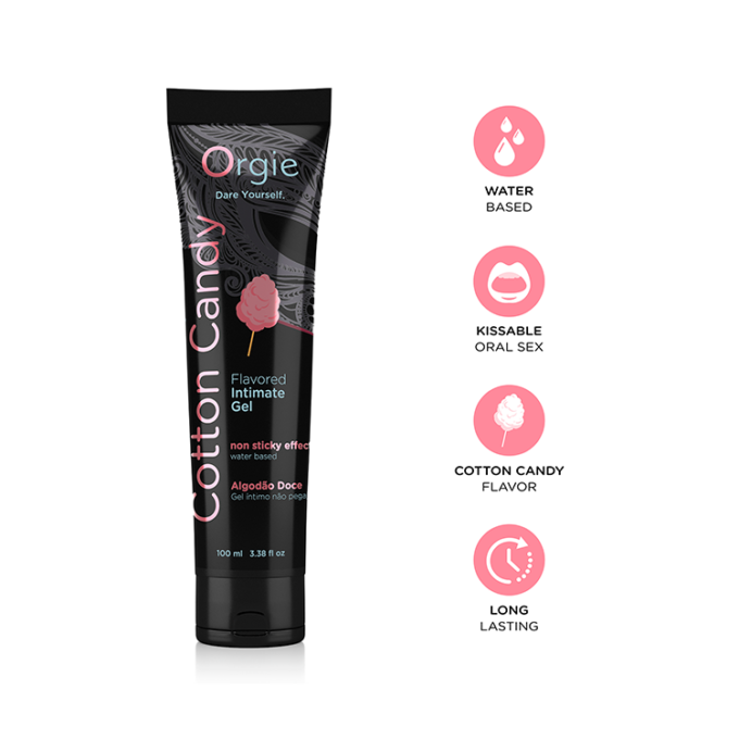 Orgie Lube Tube Cotton Candy