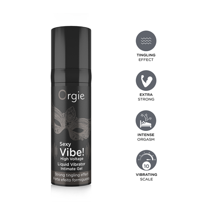 Orgie Sexy Vibe High Voltage Liquid Vibrator