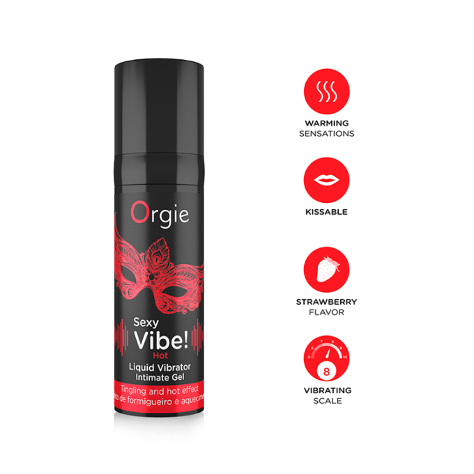 Orgie Sexy Vibe Hot Liquid Vibrator