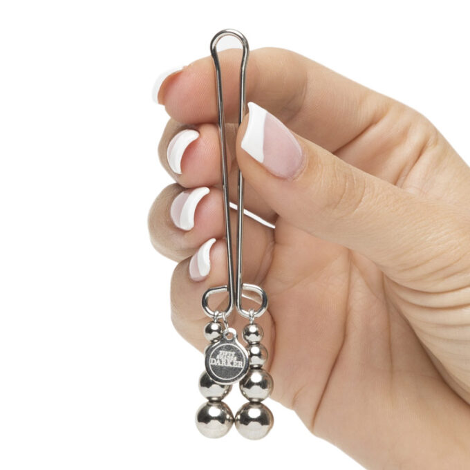 Fifty Shades of Grey Just Sensation Beaded Clitoral Clamp 