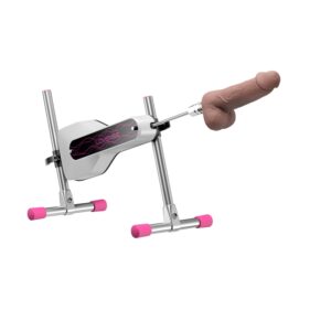 Lovense App-Controlled Mini Sex Machine - Thrusting Dildo