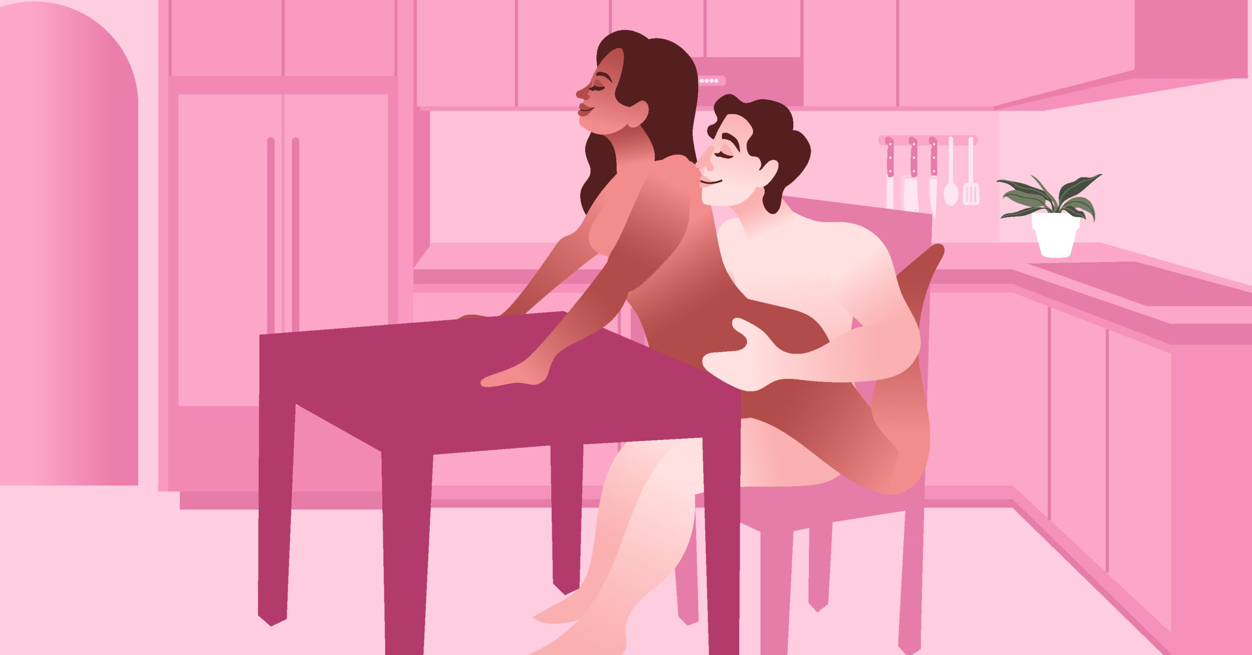 15 Safe Table Sex Positions That'll Work On Your Strength