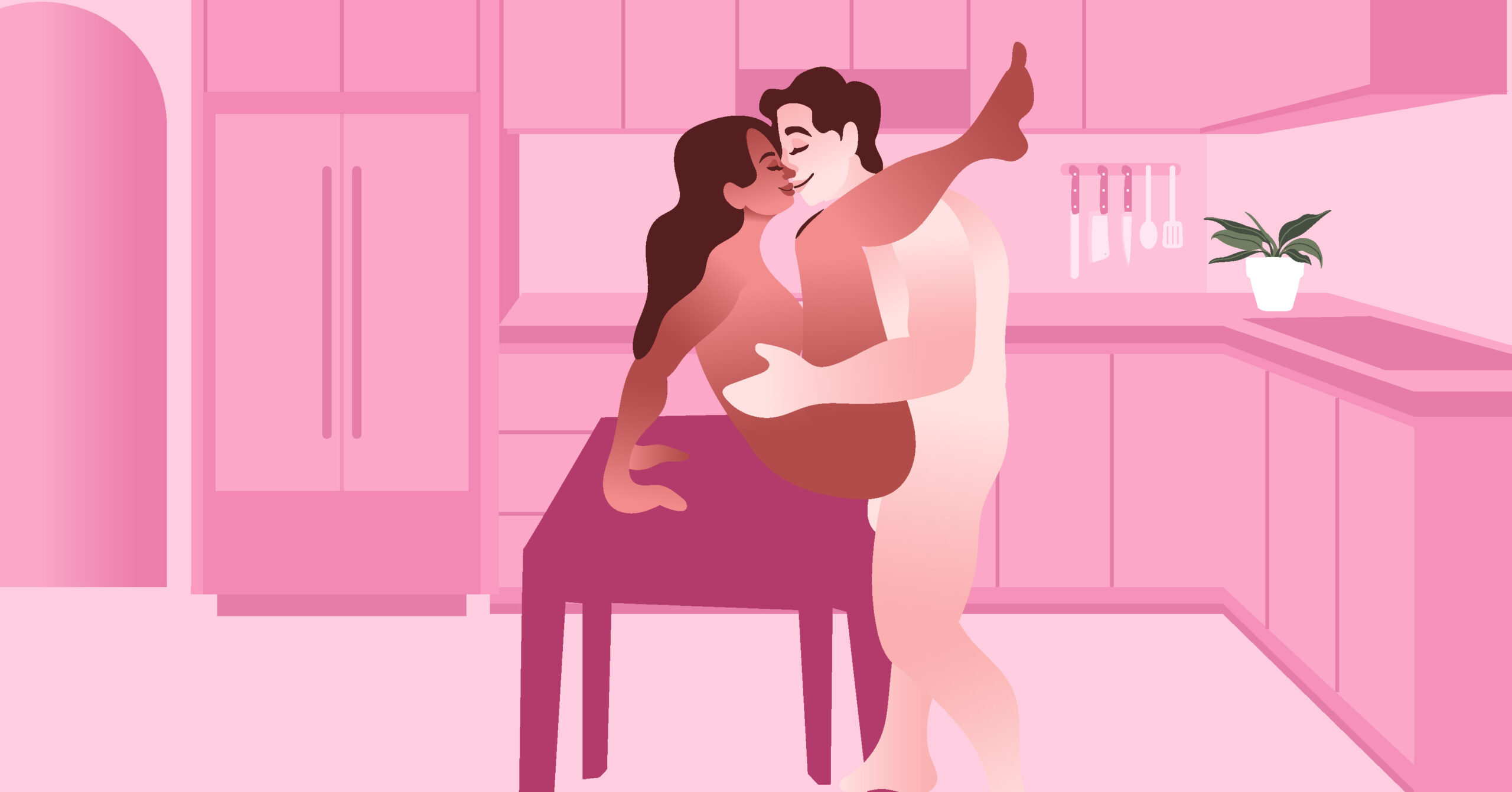 15 Safe Table Sex Positions That'll Work On Your Strength