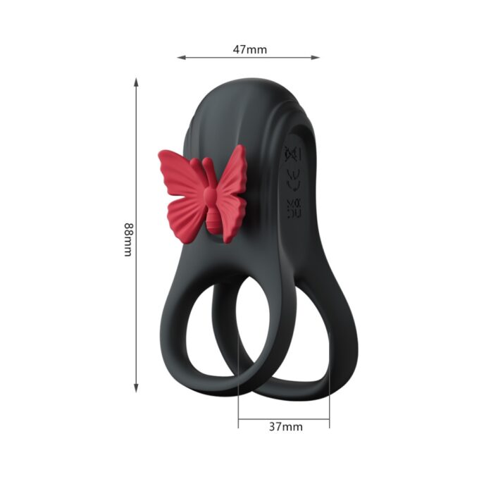 Butterfly Vibrating Cock Ring