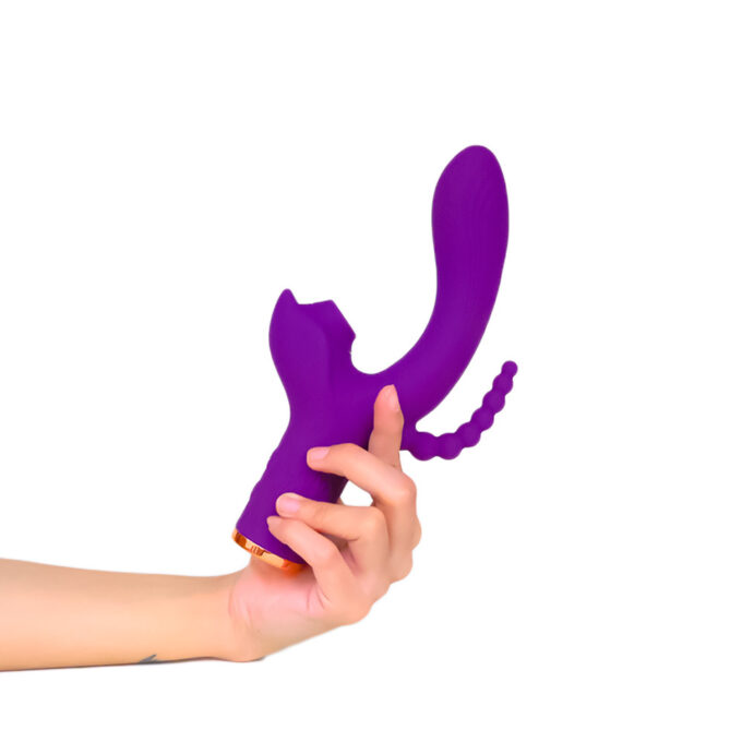 Dory Clit-Sucking Rabbit Vibrator With Anal Beads