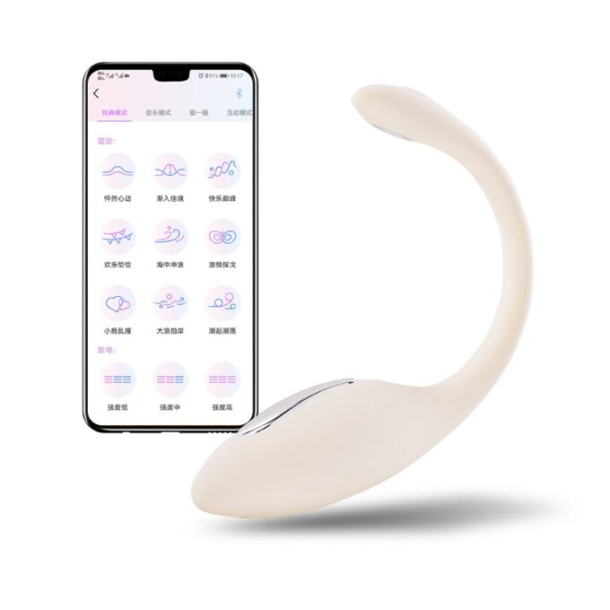 Evelina App-Controlled Electro-Shock Love Egg