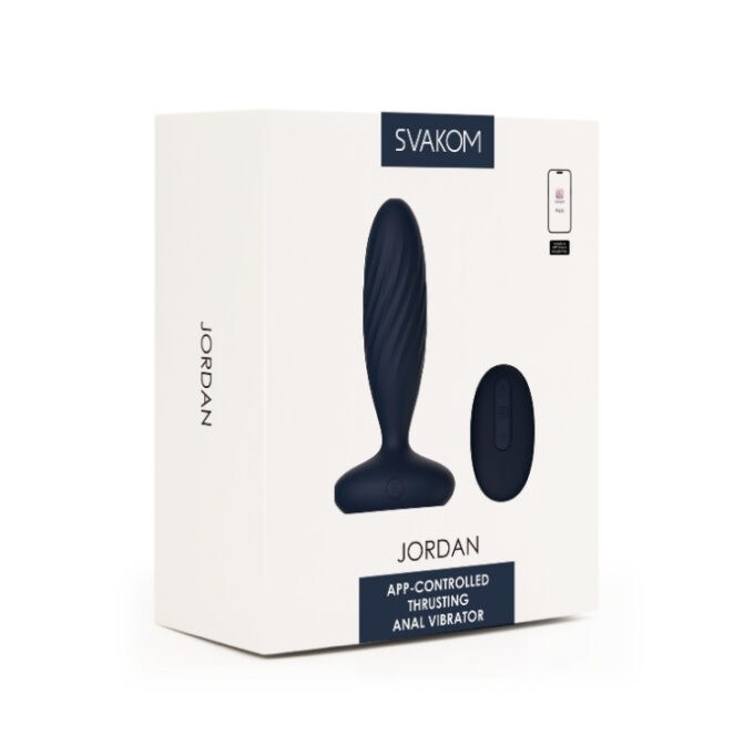 SVAKOM Jordan App-Controlled Thrusting Anal Vibrator